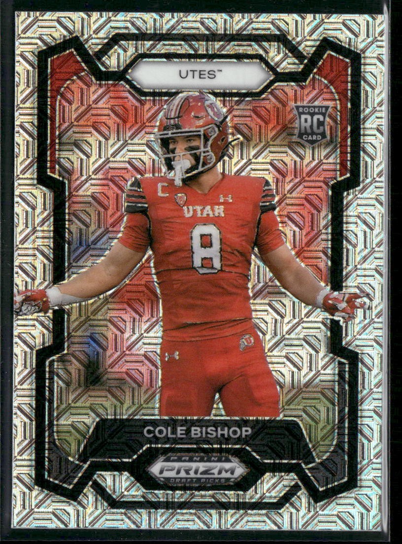 Cole Bishop Panini Prizm Draft Picks #179 Mojo