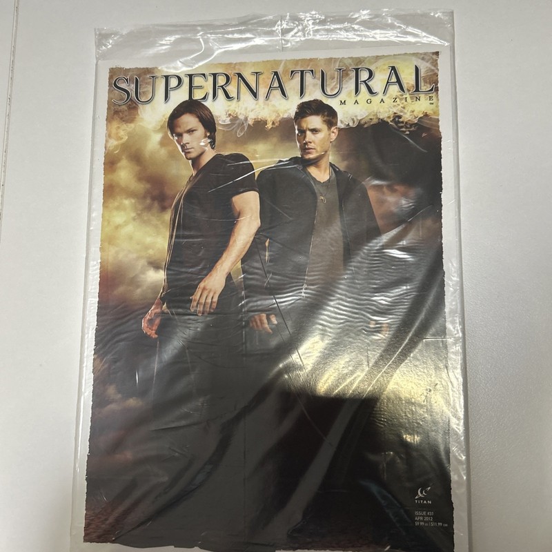 Supernatural official magazine #31 Special COVER Jared Padalecki JENSEN Ackles