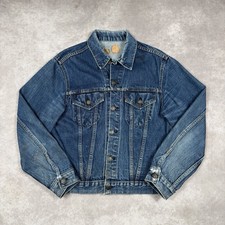 Vintage 60s/70s Type 3 Big E Levis Denim Jacket Sz Small/Medium Stamped 525