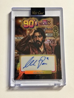 Al Pacino 2025 Wild Card 90’s Decades Part II True Auto #d 1/1 Godfather