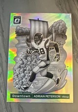 2024 Panini Donruss Optic Downtown Legends Adrian Peterson #8 Vikings Card