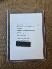 NANDO DE COLO 2025/26 Contenders MVP Contenders Auto #'d /10 GOLD RARE SSP