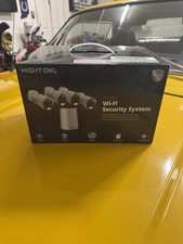 Night Owl 8-Ch, 4-Camera Indoor/Outdoor Plug-In Wi-Fi IP 4K 64GB Security System