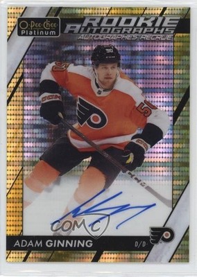 2024-25 O-Pee-Chee Platinum Seismic Gold 15/25 Adam Ginning #R-AG Auto 1i2e