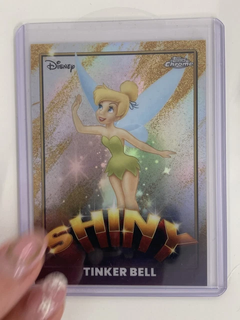 TOPPS DISNEY WONDER 2025 TINKER BELL PETER PAN SHINY CASE HIT.