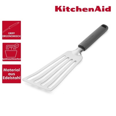 KitchenAid KHA024OHCHGG Pfannenwender Spülmaschinenfest Rostfreies Edelstahl
