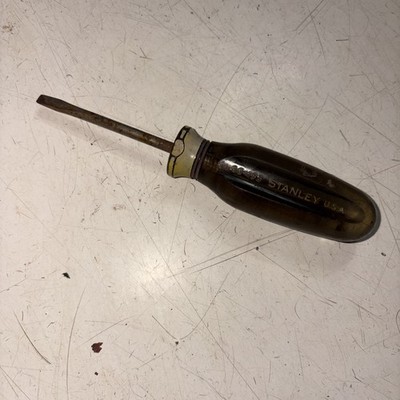Vintage Stanley 66-193 Standard Screwdriver USA 3/16  And 6 1/2  Long Total