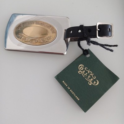 ''The Original DALVEY'' - ''Briefcase Tag'' - Kofferanhänger -Made in Scotland -Neu!