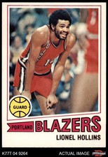 1977 Topps #39 Lionel Hollins Trail Blazers Arizona St 7 - NM