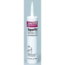 Superflex RTV, Silicone Adhesive Sealants, 300 mL Cartridge, White Henkel
