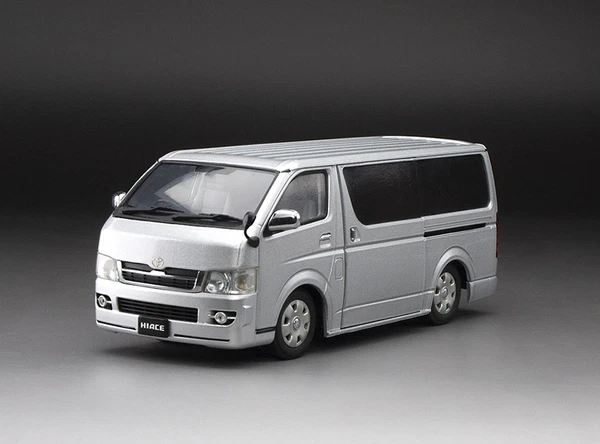 Sunstar 51012 1:24 H200 Hiace Hiace Van Super GL Silber Modellauto-image