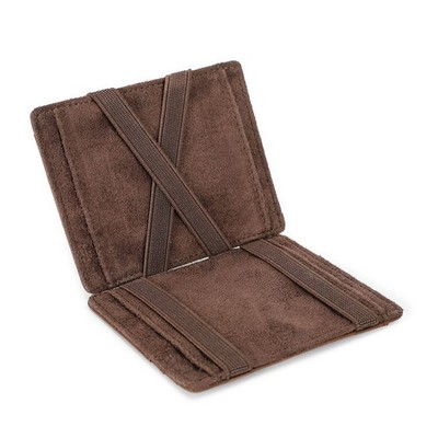 Herren Geldbörse Flip Echtleder, Slim Magic Wallet