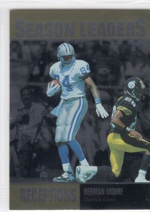1996 Upper Deck Silver Collection Season Leaders - Herman Moore #217