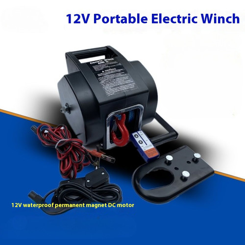 Wireless Winch Marine Portable Self-rescue Winch Hoisting Winch Portable Winch - Picture 4 of 7