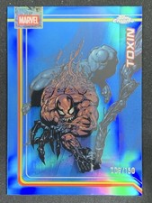 Toxin 2026 Topps Chrome Marvel Comics Blue Refractor Base /150 #181