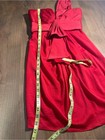 BCBG Max Azria Red One Shoulder Cocktail Dress Size 6