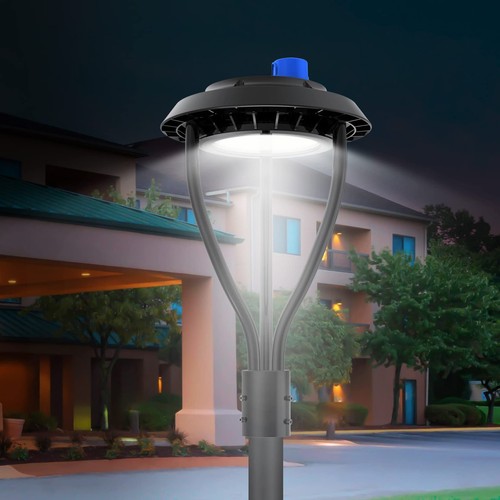 60W Led Post Top Light with Photocell,Outdoor Garden Yard Road Parking lot Light - Picture 2 of 13