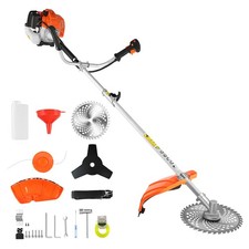 52cc Petrol Garden Brushcutter Strimmer Heavy Duty Petrol Strimmer Multi Tool UK
