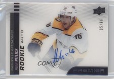 2019 Premier Acetate Rookie Horizontal Autos 85/99 Rem Pitlick #AR-RP Auto 0i1q