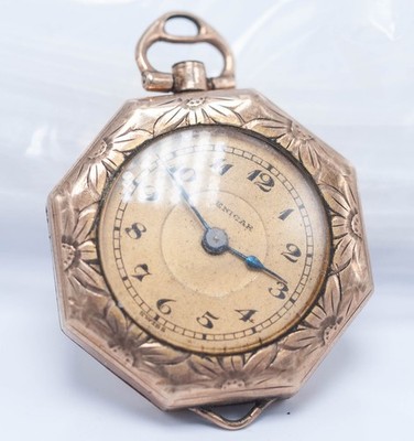 1910s Racine Enicar 23mm 15j Ladies Wrist Watch Illinois Elgin Giant 20yr Case