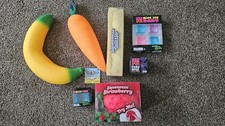 Squishy Toy Bundle Nee doh Nice Cube, Nice Ice, Fuzz Ball, Butter, Banana More