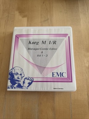 Korg M1 Manager/ Combi Editor von EMC In OVP mit Anleitung