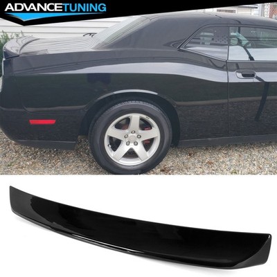 Fits 08-23 Dodge Challenger SRT Style Rear Trunk Spoiler Wing ABS Gloss Black