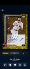 [Digital] Topps Bunt Marcelo Mayer RC Gilded 25 Yellow Sig Legendary 75CC