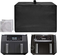 Air Fryer Dust Cover, Heat-Resistant Waterproof and Dust-Proof 600D Nylon