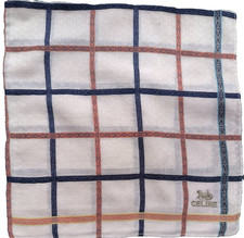 USED HANDKERCHIEF VINTAGE BANDANA COTTON 18" POCKET SQUARE HANKY