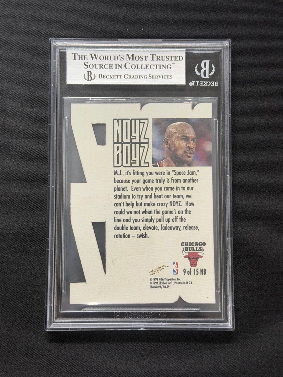 1998-99 Skybox Thunder - Noyz Boyz Michael Jordan #9 NB for sale