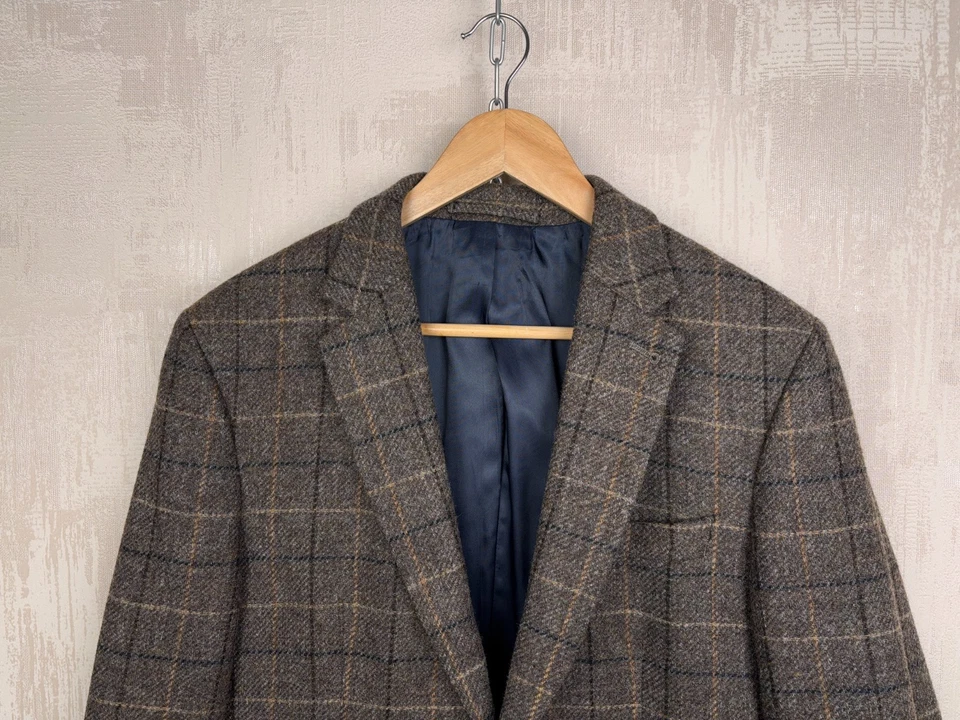 Marks & Spencer Moon Tweed Luxury Wool Blazer Jacket Mens sz EU 48 / 97 cm /38in - Image 3 of 4