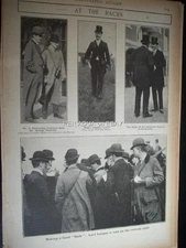 1904 HORSE RACING Jockey Trainer Major Loder  PRETTY POLLY.....magazine article