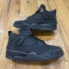 Nike Air Jordan 4 Retro Black Cat 2025 Gs Ib4171-010 Youth Size 7y Wmns 8.5