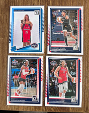 Panini 2024 Donruss WNBA Washington Mystics 4-Card Lot Rated Rookie +