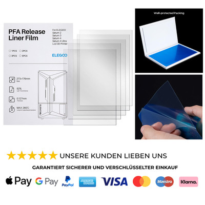 Ultra Resin 3D Druck Liner Film ELEGOO Saturn 2 3 4