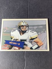 Drew Brees 2001 Fleer Tradition Rookie Football Card #402 1472/2001 Saints Charg. rookie card picture