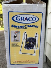 New In box Graco Baby Swing Swyngomatic Three-Speed Battery Operated