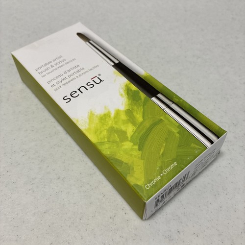 Sensu Portable Artist Brush & Stylus Chrome SENSU1 NOS - Picture 4 of 4