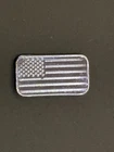 UNDER MELT!!  1 Gram .999 Fine Silver Bar – Pan Silver Company – American Flag