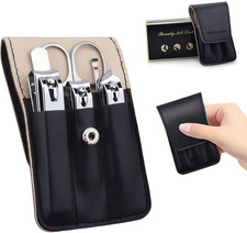 Nail Clipper Set, 6 Pcs Toenail Clippers, Stainless Steel Fingernail Clipper, an
