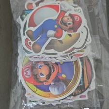 Nintendo 50 Multicolor Vinyl Stickers for Nintendo Switch Console