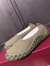 Gucci Women’s Green GG Monogram Sock Slip On Ballerina Sneakers Size 9UK/EU42