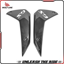 WOLFLINE Radiator Side Guard For BMW R1300GS 2024-2026 Cover Carbon Fiber Look