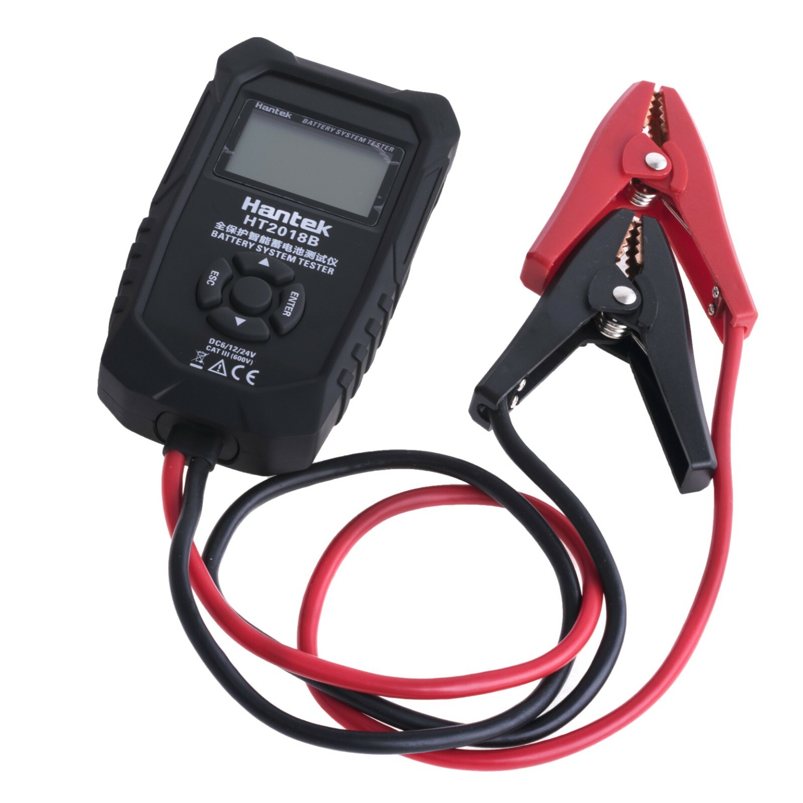 Ht2018b Hantek Auto-Digital Battery Tester Analyzer 6V/12V/24V LCD Display
