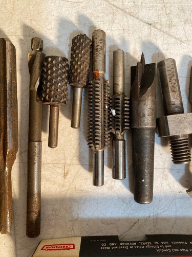 Set of High Machinist Speed Steel Taps,Straight & spiral Flute, Double end mill - Afbeelding 8 van 12