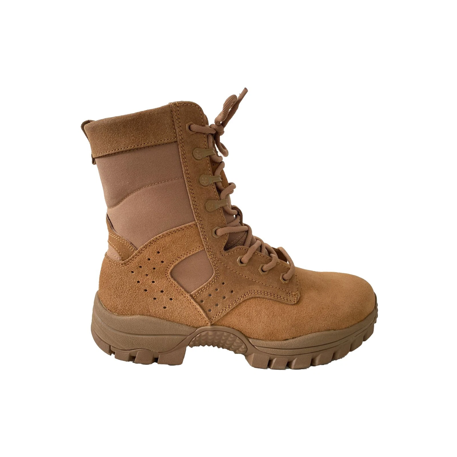 Suede Army Camel Men's Boots