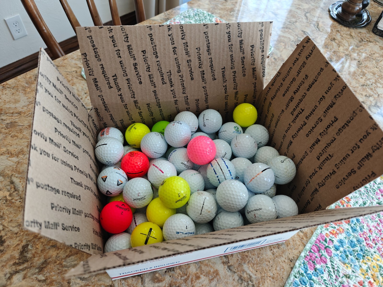100 Assorted Brands AAA Mint Condition Golf Balls eBay