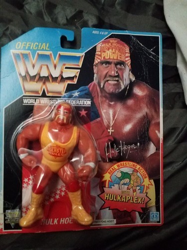 WWF Hulk Hogan action Figure Hasbro 1991 collectab...