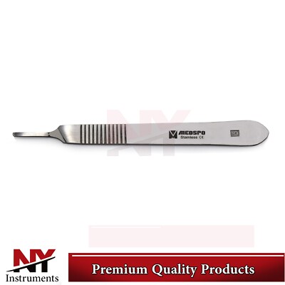 Dermaplaning Scalpel Adjustable - Surgical Veterinary Tool With Multiple Blade Positions Scalpel Handle No. 3